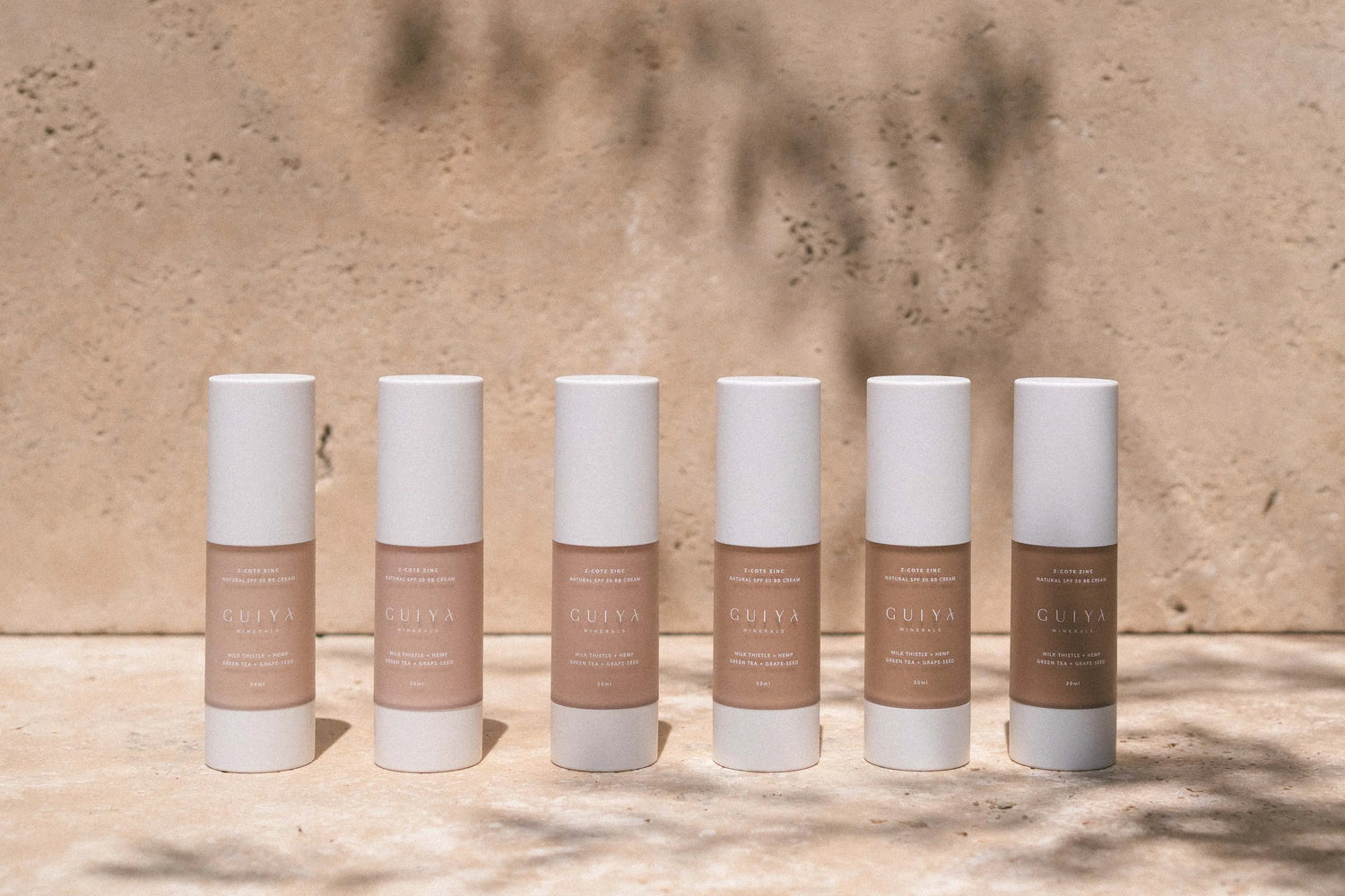 Guiya Minerals Australian-made mineral makeup, available at The Glow Co. Aesthetics Brisbane